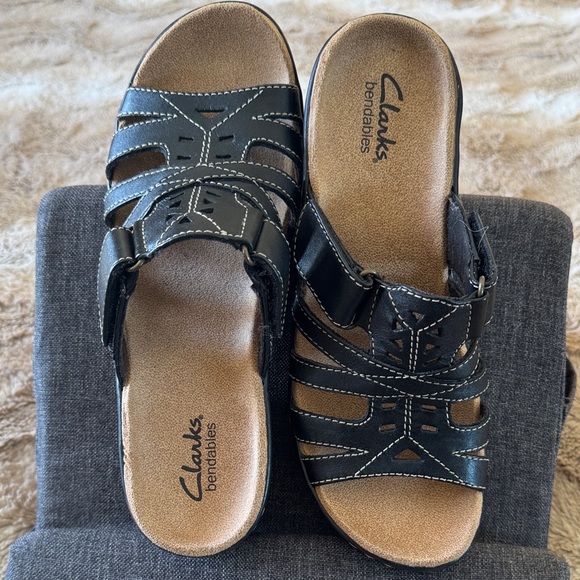Clarks Bendables Comfort Sandals – Size - 6.5 (NWOT) - Picture 2 of 6